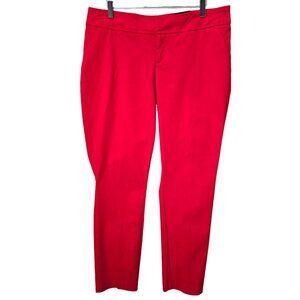 Torrid Red Deluxe Stretch Ankle Trouser Pant